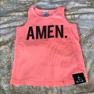 Trilogy Deisgn Co. Amen Tank 2T EUC